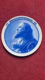 FRAAI UNIEK WANDBORD- DECORATIEF BORD " OBERAMMERGAU 1922 ", Ophalen of Verzenden