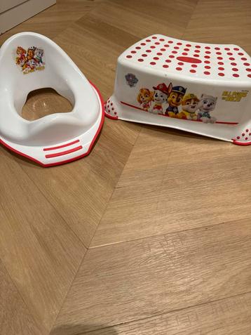 Paw Patrol Toiletbrilverkleiner + Opstapje beschikbaar voor biedingen