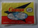 CUBANA      AIRLINES      AH, Verzamelen, Rookartikelen, Aanstekers en Luciferdoosjes, Verzenden, Luciferdoosjes of -merken
