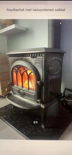 Jotul F400 houtkachel, Huis en Inrichting, Ophalen, Houtkachel, Zo goed als nieuw, Vrijstaand
