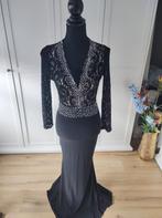 Prachtige avond jurk als nieuw sla je slag!!, Kleding | Dames, Maat 38/40 (M), Zwart, Ophalen of Verzenden, Zo goed als nieuw