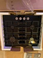 Siemens gaskookplaat zwart glas 4 pits EN6B6PB90, Nieuw, Inbouw, Gas, 4 kookzones