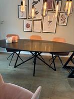 ovale marmeren eettafel van Table du Sud, Ophalen, Overige materialen, Gebruikt, 100 tot 150 cm