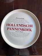 Groot Pannenkoekbord Steen 31,5cm, Overige materialen, Gebruikt, Ophalen of Verzenden, Bord(en)