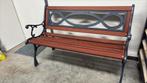 Gietijzeren tuinbank, Tuin en Terras, Tuinbanken, Ophalen of Verzenden, Zo goed als nieuw, Metaal