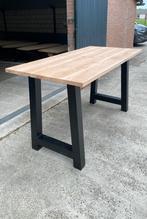 Statafel bartafel - massief eiken, Ophalen, DN Meubels & Hout, Dnhandelsonderneming@gmail.com, 5384TA