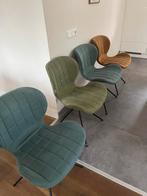 4 Zuiver stoelen - Gebruikt met vlekken, Ophalen, Gebruikt, Overige kleuren, Vier