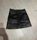 Nep leren rok maat S, H&M, Zwart, Ophalen of Verzenden, Zo goed als nieuw