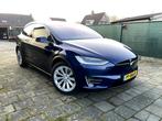 Tesla Model X 2017 Blauw, Auto's, Tesla, Automaat, Model X, Zwart, Origineel Nederlands
