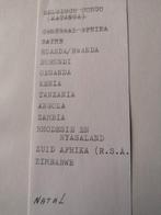 Wereld Postzegels in Insteekkaarten, Ophalen of Verzenden, Buitenland