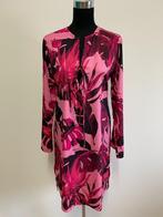 J59 - Fleurige roze LaDress jurk maat S (1), Maat 38/40 (M), Ophalen of Verzenden, Zo goed als nieuw, Roze