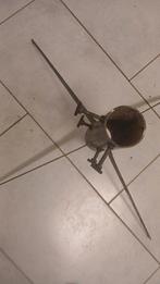 ijzeren verstelbaar kerstboom standaard binnen maat 6.5 cm, Antiek en Kunst, Antiek | Koper en Brons, Ophalen