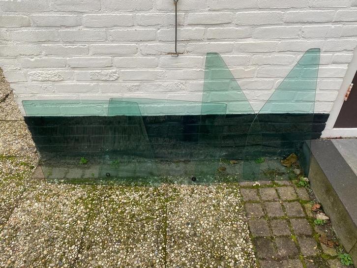 Peugeot 504 coupe bj 1975 autoruiten, Auto-onderdelen, Ruiten en Toebehoren, Peugeot, Gebruikt, Ophalen