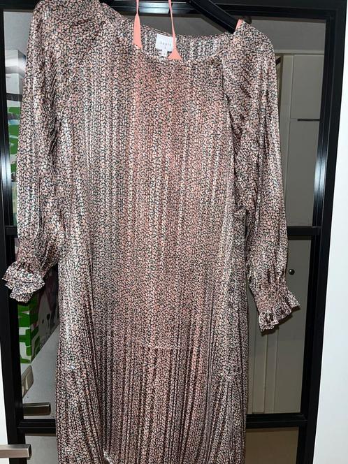 DANTE6 NW jurkje recht model oud roze/groen mt4 = 38/40, Kleding | Dames, Jurken, Zo goed als nieuw, Maat 38/40 (M), Roze, Boven de knie