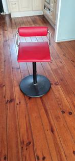 Interstuhl  ergonomische wiebel Kruk - Rode Bekleding, Huis en Inrichting, Ophalen, Gebruikt, Bureaukruk, Rood
