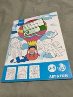 HEMA Kleurboek Art & Fun - Nieuw!, Ophalen of Verzenden, Nieuw, Knutselen