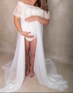 Witte zwangerschapsjurk, Maat 38/40 (M), Overige typen, Wit, Ophalen of Verzenden