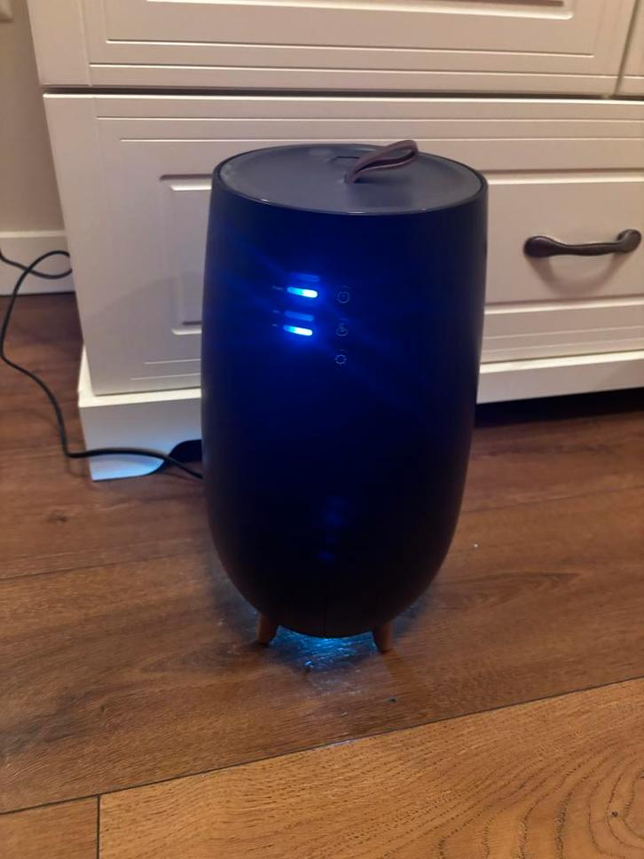 Duux Tag 2 - Zwart - Luchtbevochtiger, Witgoed en Apparatuur, Luchtbehandelingsapparatuur, Zo goed als nieuw, Luchtbevochtiger