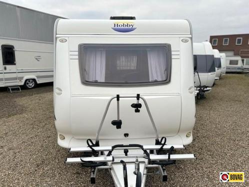 Hobby Excellent 400 SF, Caravans en Kamperen, Caravans, Bedrijf, tot en met 4, 750 - 1000 kg, Treinzit, Hobby, Dwarsbed, Gascomfoor