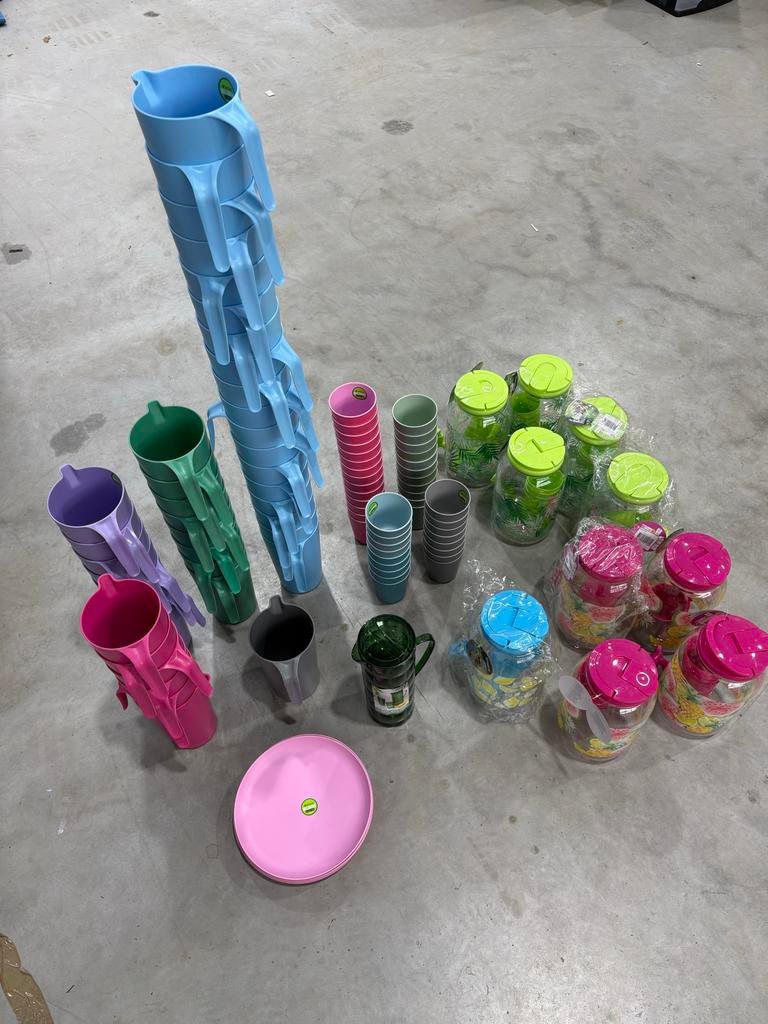 Limonade Pakket - Schenkkan, Bekers & Drinktap, ., Nieuw, Ophalen of Verzenden, .