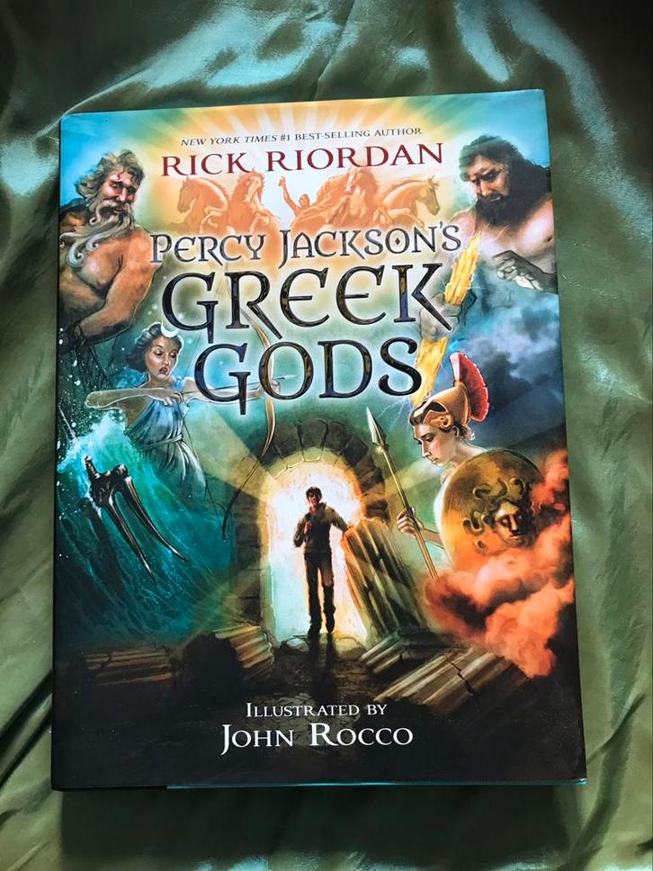 Greek Gods percy Jacksons, Boeken, Fantasy, Zo goed als nieuw, Ophalen of Verzenden