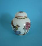 Chinees porselein gemberpotje, bloemen fazant vlinder., Antiek en Kunst, Antiek | Porselein, Ophalen of Verzenden