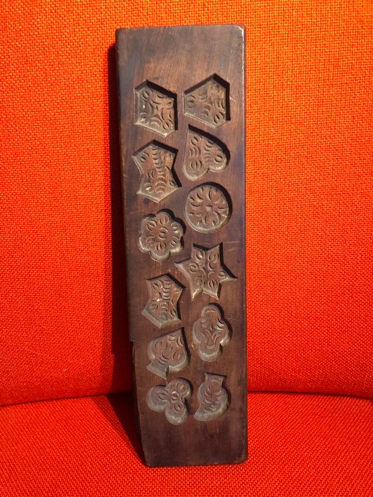 Antieke houten koekjesplank / speculaasplank, Antiek en Kunst, Antiek | Keukenbenodigdheden, Ophalen of Verzenden