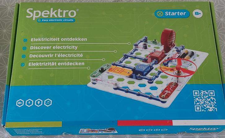Spectro Elektriciteit Ontdekken start en uitbreidingset zgan, Kinderen en Baby's, Speelgoed | Educatief en Creatief, Zo goed als nieuw