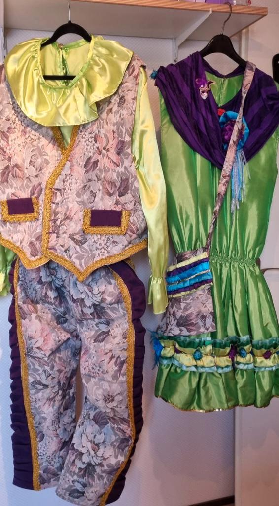 Carnavalskleding set XL, Kleding | Dames, Carnavalskleding en Feestkleding, Zo goed als nieuw, Kleding, Carnaval, Maat 46/48 (XL) of groter