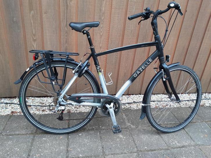 Zeer nette Gazelle Chamonix T27, Fietsen en Brommers, Fietsen | Heren | Herenfietsen, Gebruikt, Gazelle, 57 tot 61 cm, Versnellingen
