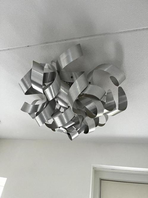 plafondlamp plafonnière Lucide atoma Lumidora lintenlamp, Huis en Inrichting, Lampen | Plafondlampen, Zo goed als nieuw, Metaal