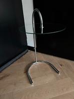 Ikea Ry bijzettafeltje ontwerper Tord Björklund, Huis en Inrichting, Tafels | Bijzettafels, Minder dan 55 cm, Gebruikt, Rond, Glas