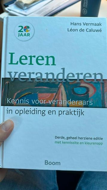 Léon de Caluwé - Leren veranderen beschikbaar voor biedingen