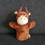 Poppenkastpop handpop koe knuffel stier, Ophalen of Verzenden, Koe