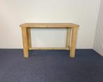 2 x Hoge vergadertafel, donker eiken, 180 x 80 cm., Huis en Inrichting, Bureaus, Ophalen, Gebruikt