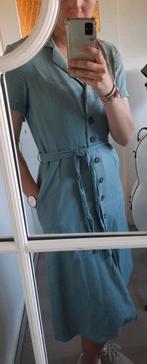 ESPRIT - Linnen doorknoopjurk maat 36, Ophalen of Verzenden, Zo goed als nieuw, Maat 36 (S), Onder de knie