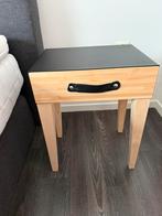 Houten nachtkastje, Ophalen, Zo goed als nieuw, Minder dan 45 cm, 55 tot 70 cm