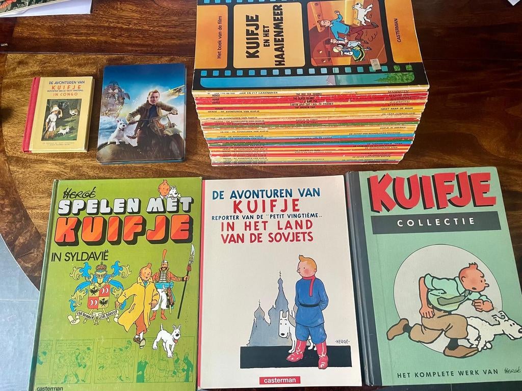 Kuifje grote verzameling, Boeken, Meerdere stripboeken, Ophalen, Zo goed als nieuw