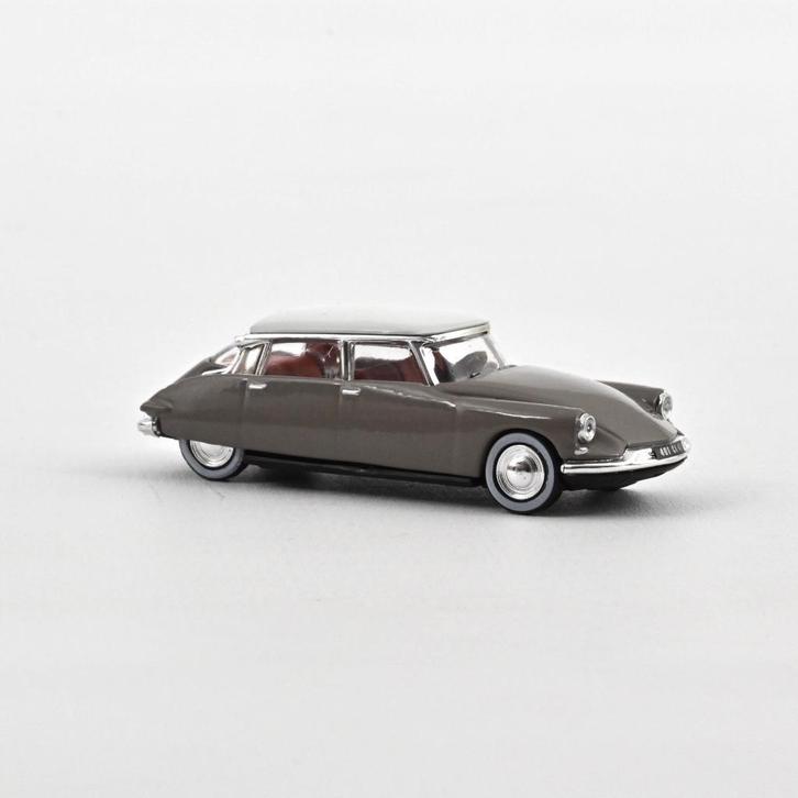 Citroen DS 19 1959 grijs (marron glacé) Norev H0 1:87, Hobby en Vrije tijd, Modelauto's | 1:87, Nieuw, Auto, Overige merken, Ophalen of Verzenden