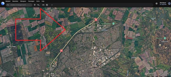 Perceel te koop in Assen 500 m2 (€10 p/m2), Hobby en Vrije tijd, Overige Hobby en Vrije tijd, Gebruikt, Ophalen