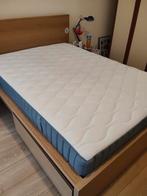 IKEA Vågstranda matras 140X200cm-stevig + topper, Ophalen, Tweepersoons, 140 cm