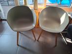 2x De HAY About a Chair AAC 22 kuipstoelen (of 4 stoelen), Huis en Inrichting, Ophalen, Kunststof, Gebruikt, Vier