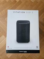 Harman Kardon Citation Sub S Zwart, Overige merken, Subwoofer, Nieuw, Ophalen of Verzenden