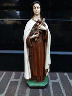 Vintage Teresa beeld. Maria stenen beeld, Antiek en Kunst, Ophalen