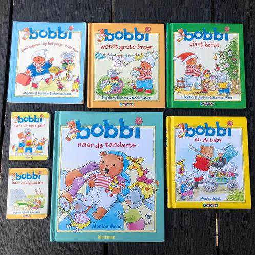 GERESERVEERD Bobbi boeken Monica Maas logeren baby tandarts, Boeken, Kinderboeken | Baby's en Peuters, Gelezen, 2 tot 3 jaar, Ophalen of Verzenden