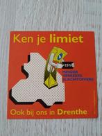 sticker Ken je limiet ook bij ons in Drenthe, Ophalen of Verzenden, Zo goed als nieuw, Overige typen