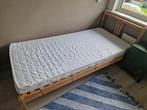 Grenen IKEA Eenpersoonsbed, Huis en Inrichting, Ophalen, 90 cm, Eenpersoons, Wit
