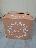 Kaartenbak Karton - Wedding Deco, Overige materialen, Minder dan 50 cm, Minder dan 50 cm, Ophalen of Verzenden
