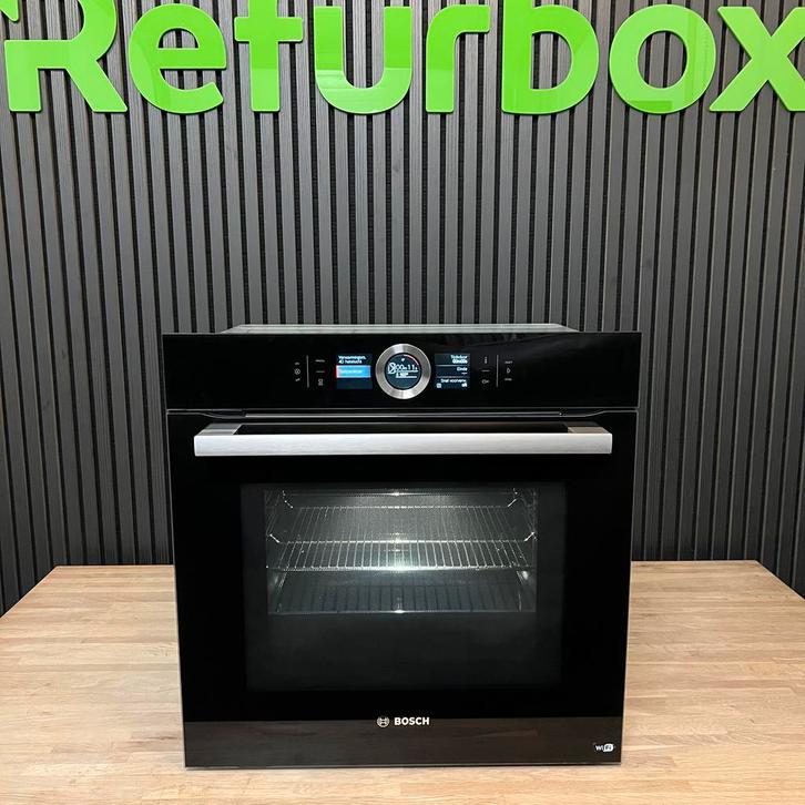 Bosch Serie 8 inbouw combi magnetron oven WIFI, Witgoed en Apparatuur, Ovens, Refurbished, Inbouw, Oven met grill, 45 tot 60 cm