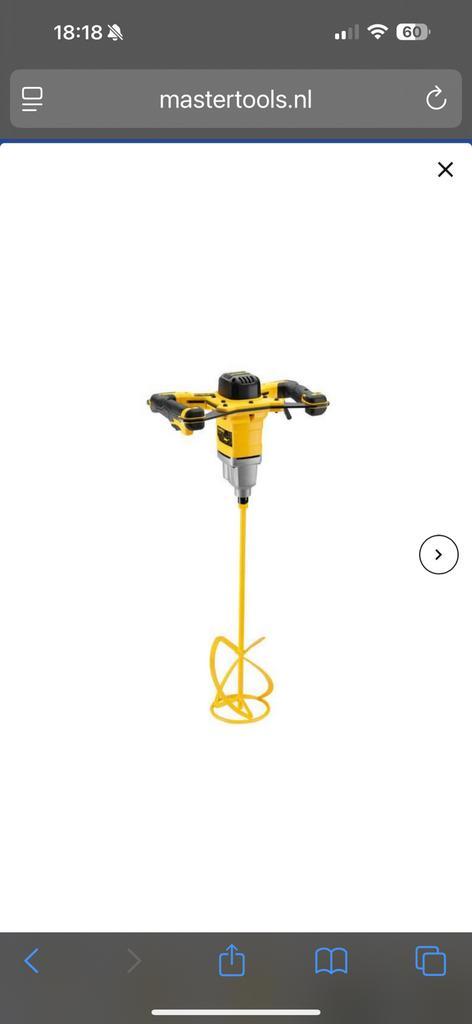 DeWalt Dwd241 mixer, Doe-het-zelf en Verbouw, Gereedschap | Overige machines, Zo goed als nieuw, Ophalen of Verzenden
